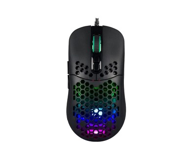 Foto 1 | Mouse Gamer Yaguaret Mantis USB Óptico Rgb 6400 Dpi color Negro