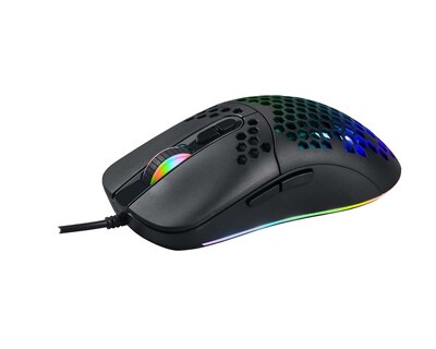 Foto 2 | Mouse Gamer Yaguaret Mantis USB Óptico Rgb 6400 Dpi color Negro