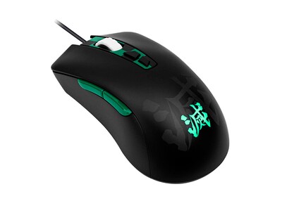 Foto 2 | Mouse Ergonómico Asus P308 Tuf Gaming M3 Demon Slayer Edition Alámbrico 7000dpi color Negro/Verde