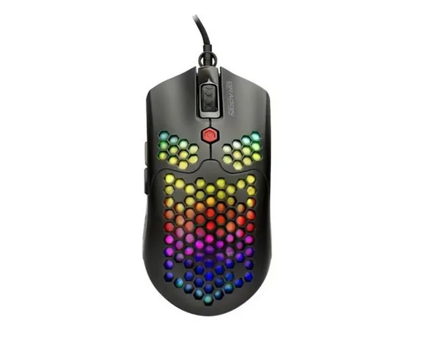 Foto 2 pulgar | Mouse Gamer Nextep Dragon XT color Negro Óptico RGB USB 6400 DPI
