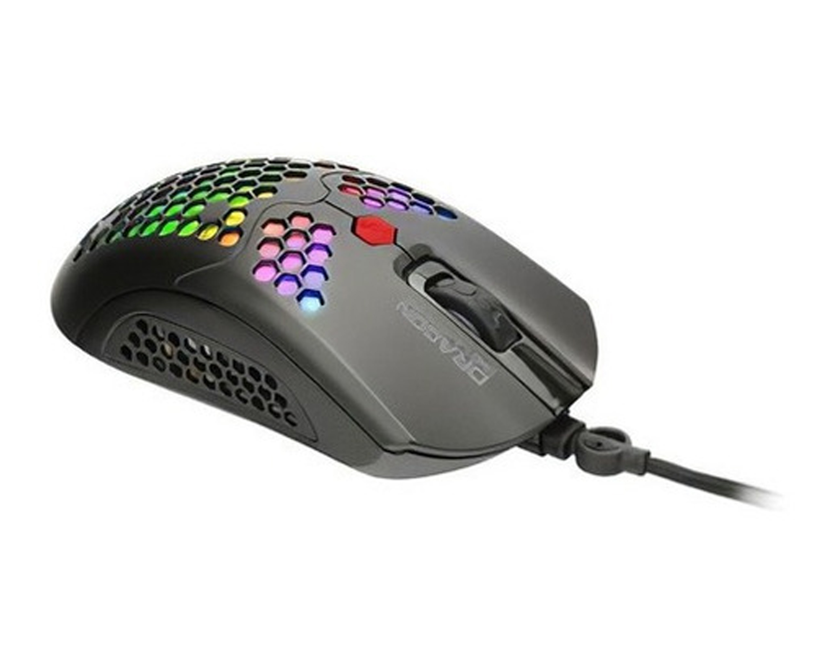 Foto 3 pulgar | Mouse Gamer Nextep Dragon XT color Negro Óptico RGB USB 6400 DPI