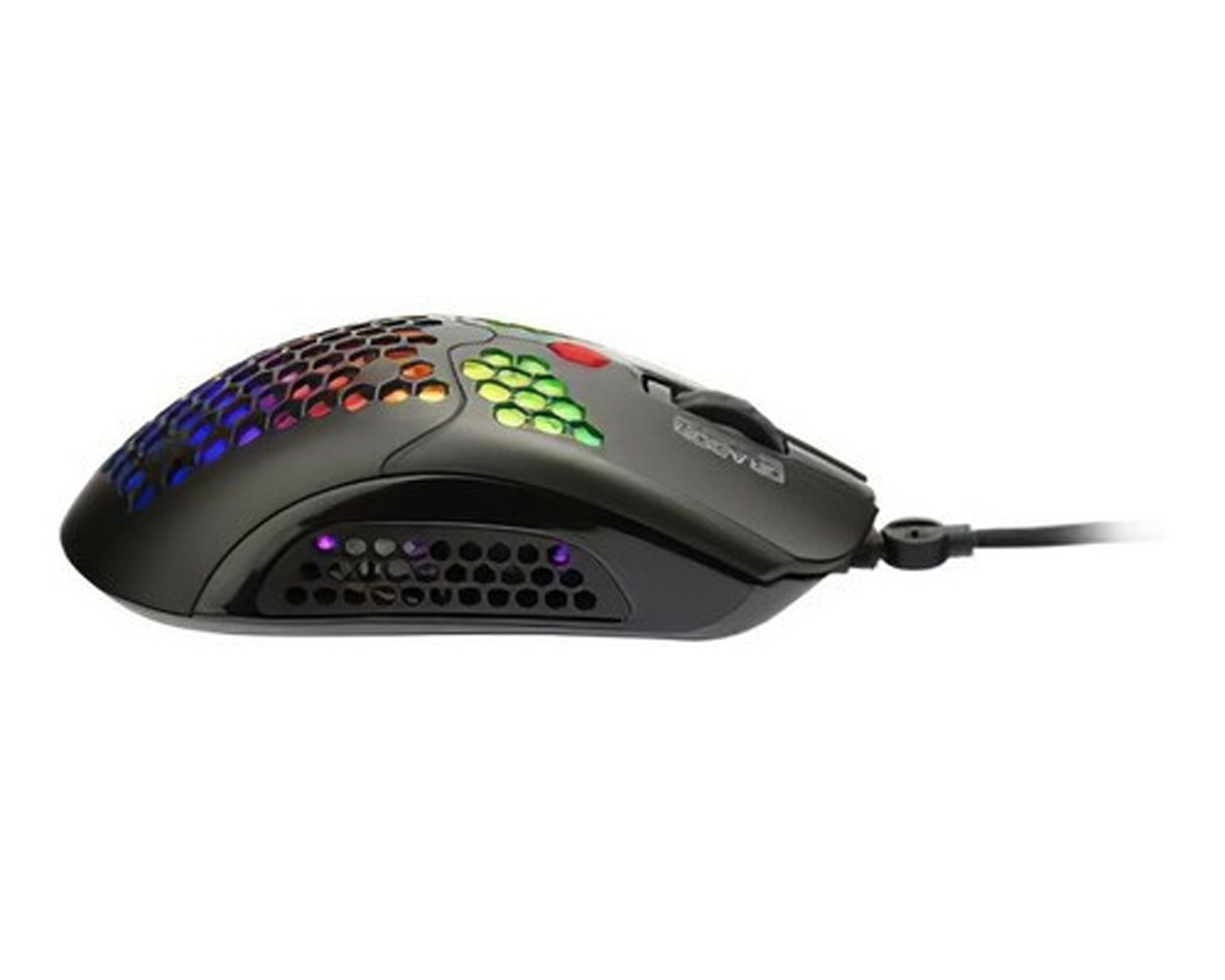 Foto 4 pulgar | Mouse Gamer Nextep Dragon XT color Negro Óptico RGB USB 6400 DPI