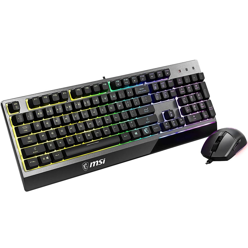 Foto 4 pulgar | Teclado y Mouse Gamer Msi Vigor Gk30 color Negro 2 Piezas