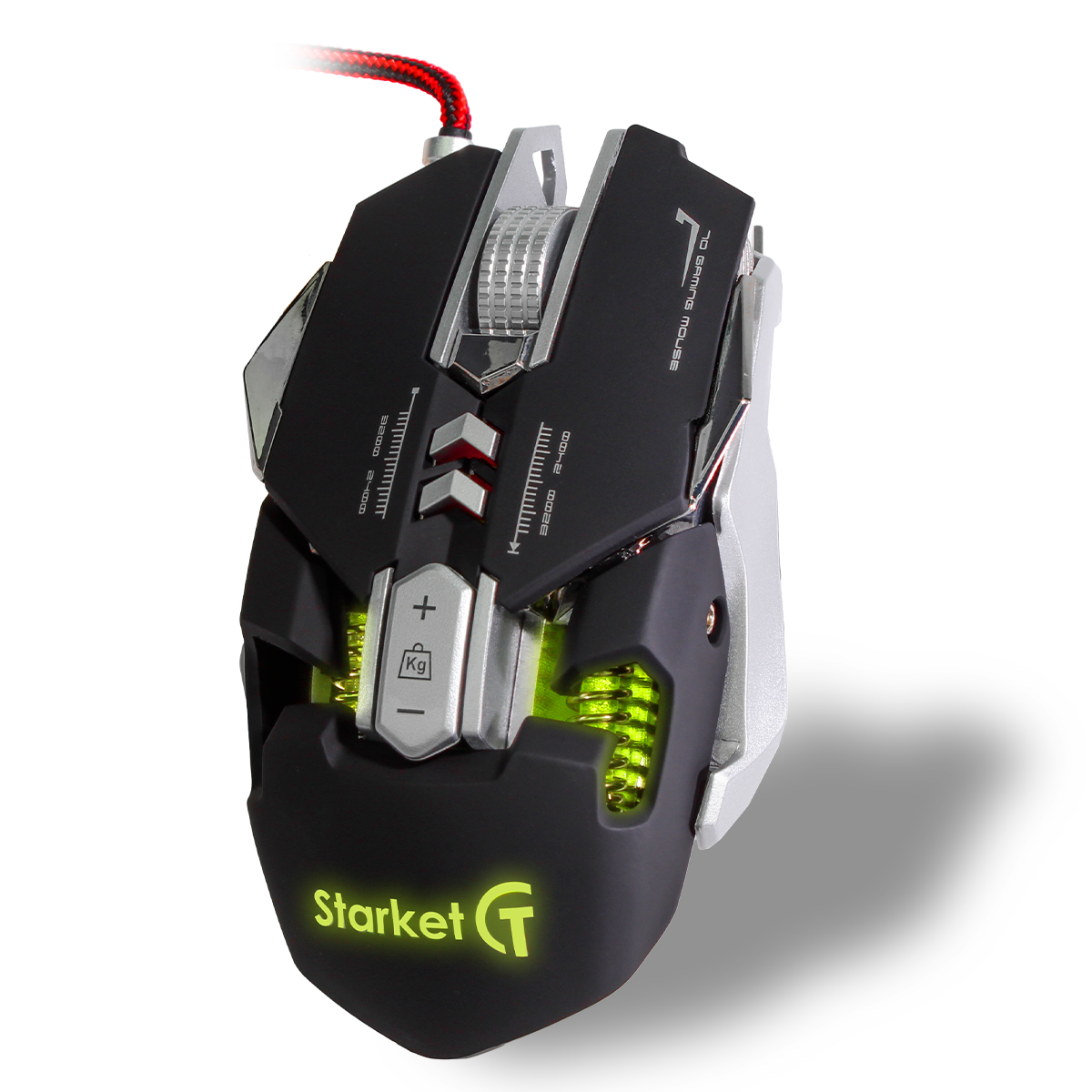 Foto 2 pulgar | Mouse Gamer Alambrico Starket Sk-055 Negro