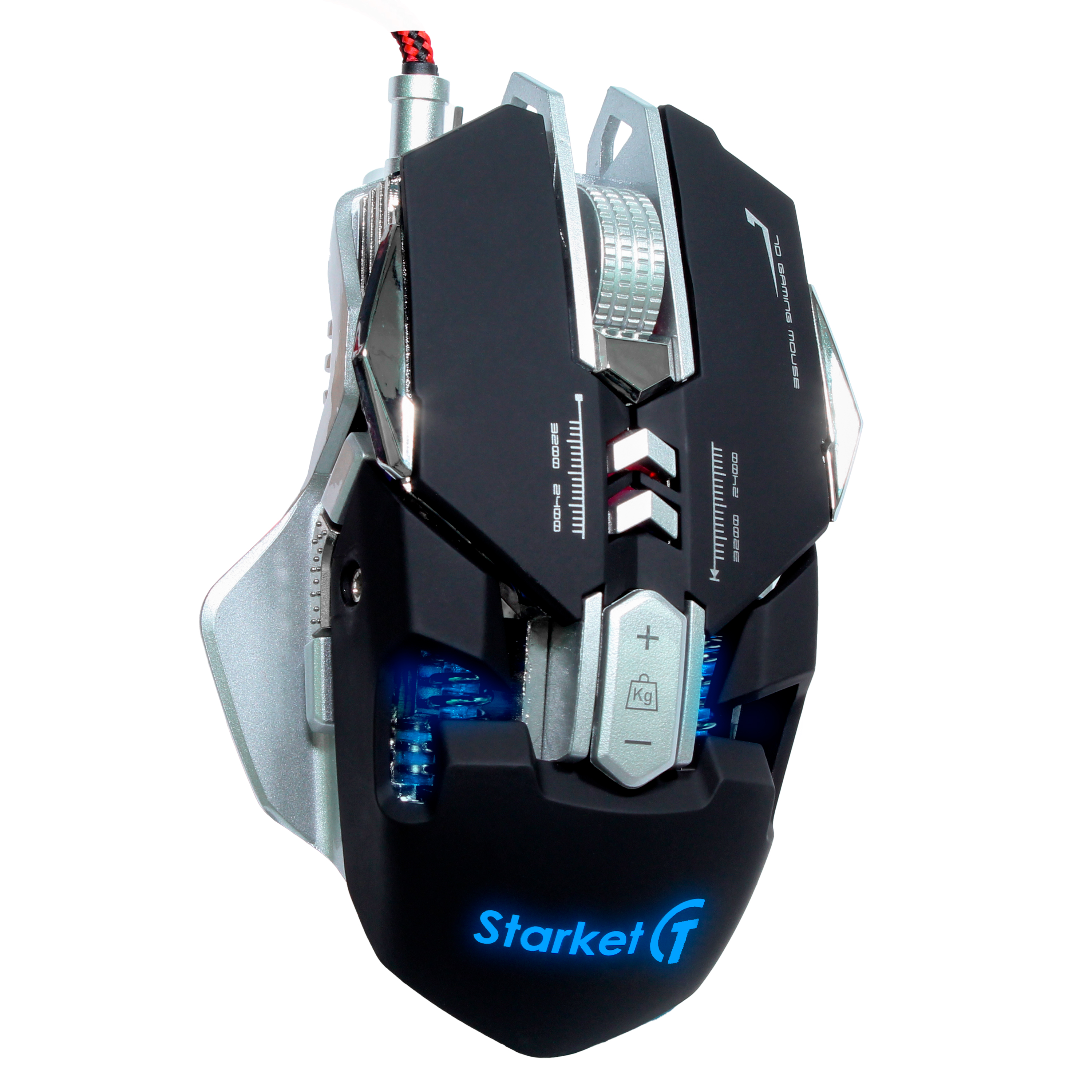 Foto 2 pulgar | Mouse De Juego Alambrico Starket Sk-055 Black