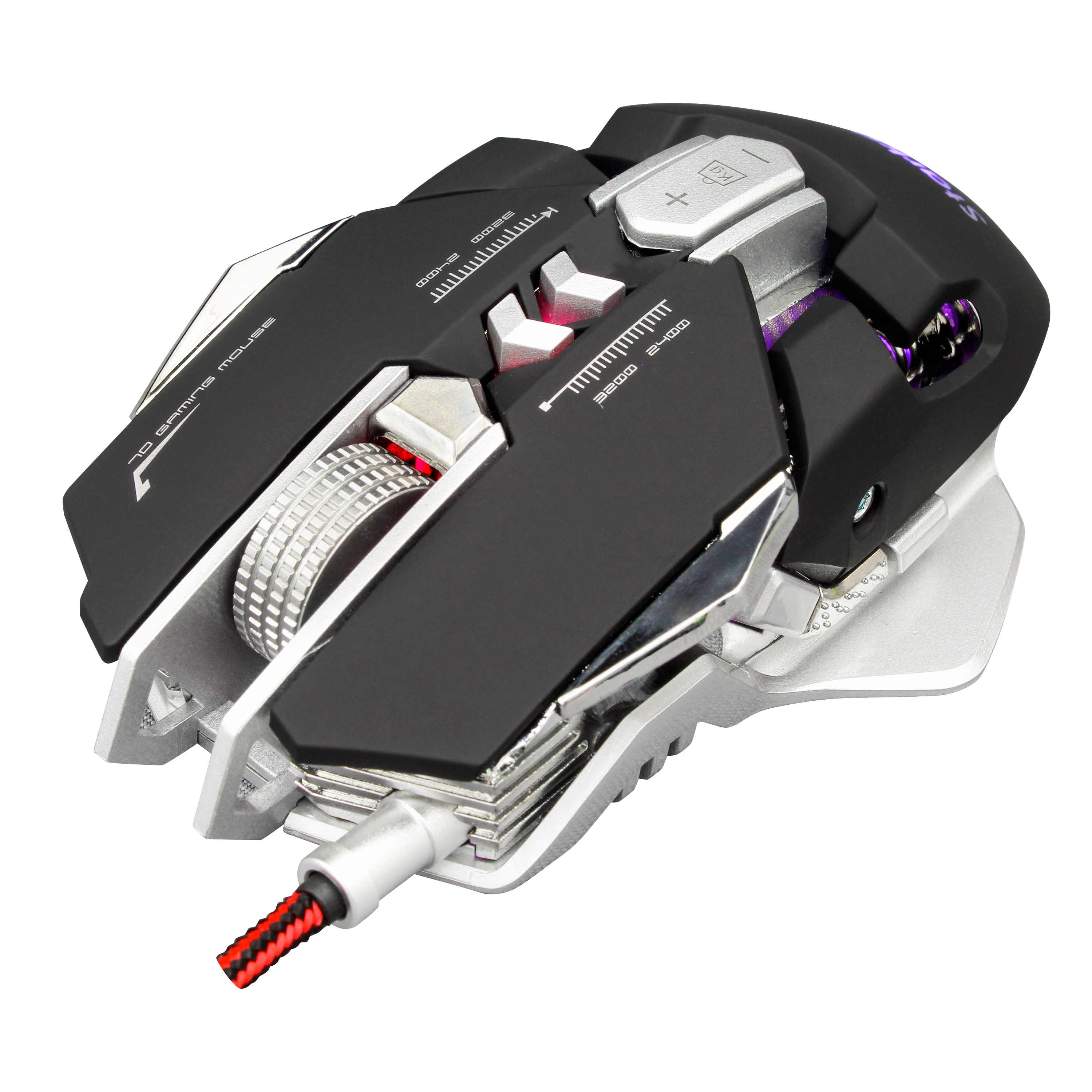 Foto 5 pulgar | Mouse De Juego Alambrico Starket Sk-055 Black
