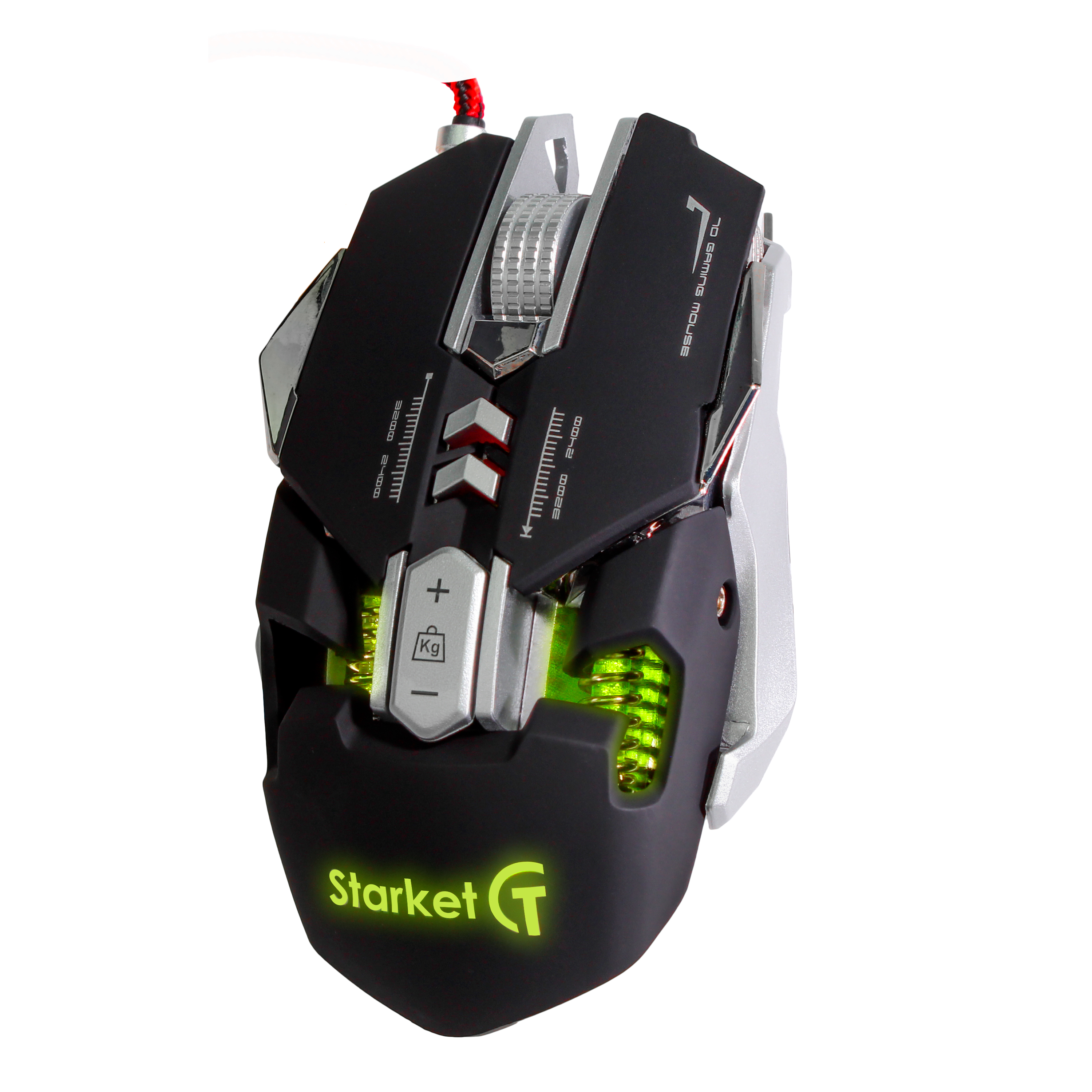 Foto 6 pulgar | Mouse De Juego Alambrico Starket Sk-055 Black