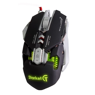 Foto 5 | Mouse De Juego Alambrico Starket Sk-055 Black