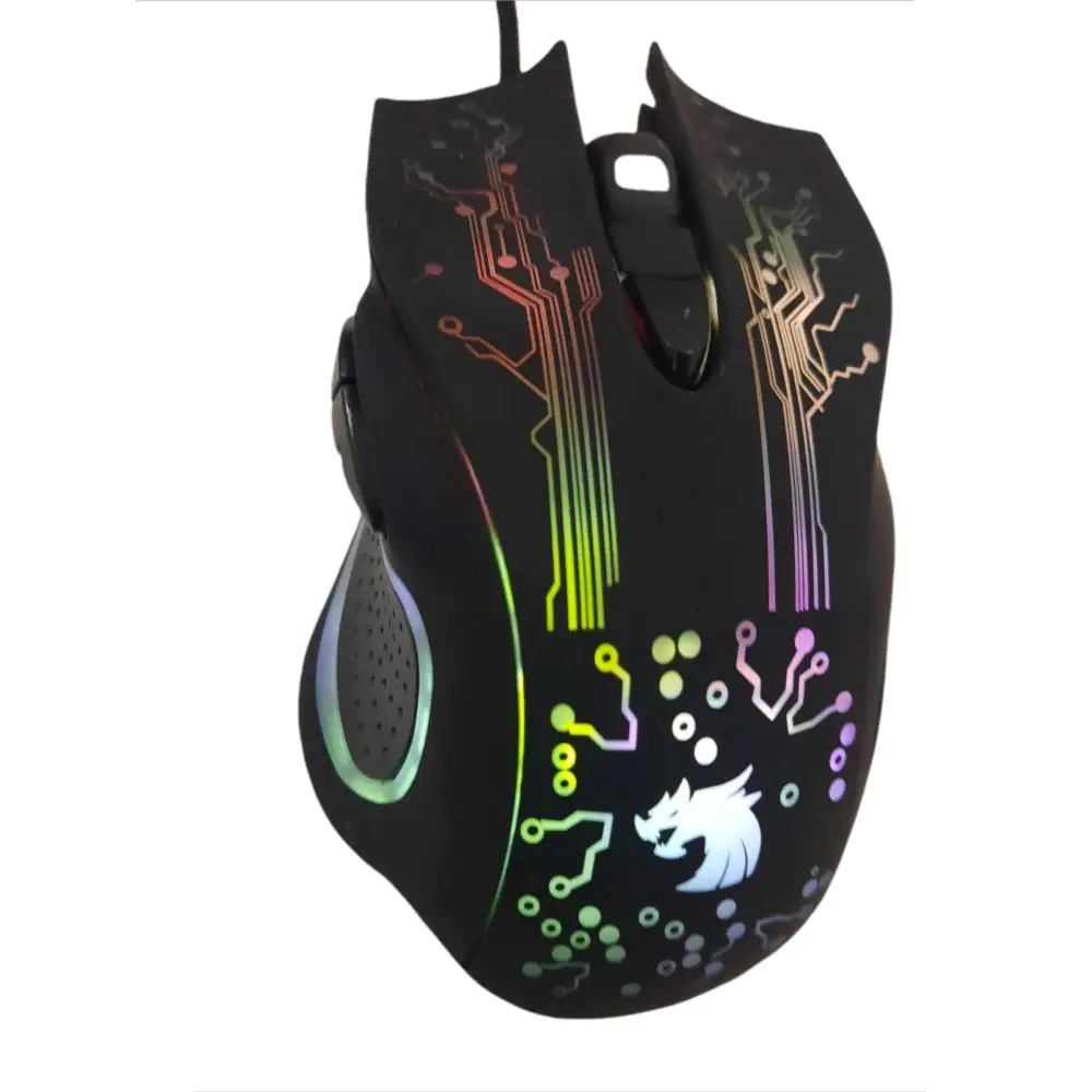 Foto 3 pulgar | Mouse Alámbrico Gaming Dragon Luces Led Sg-m01 Select Sound