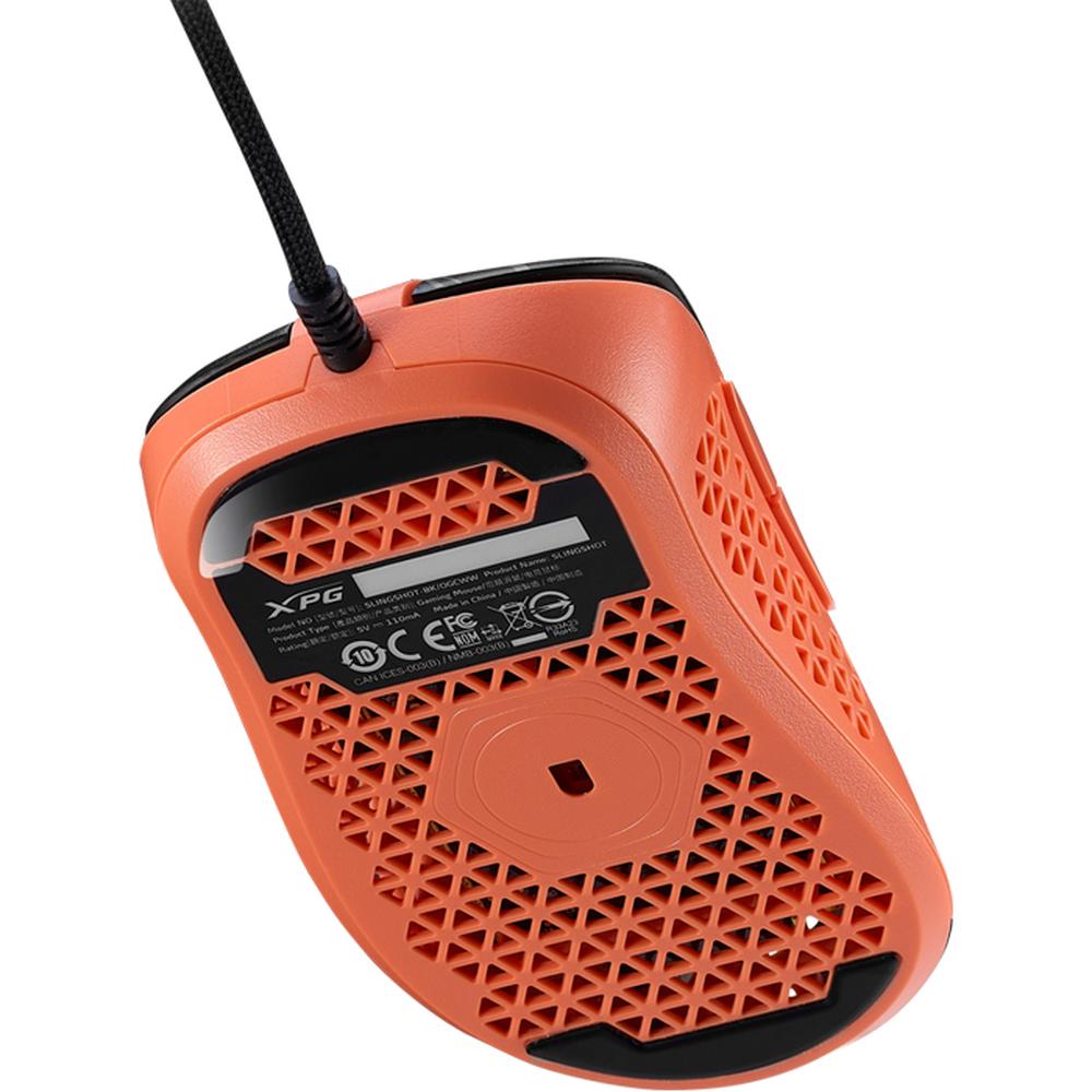 Foto 6 pulgar | Mouse Gamer XPG SLINGSHOT-BK/OGCWW color Negro Slingshot Mera Edition 12000dpi 6 Botones USB RGB