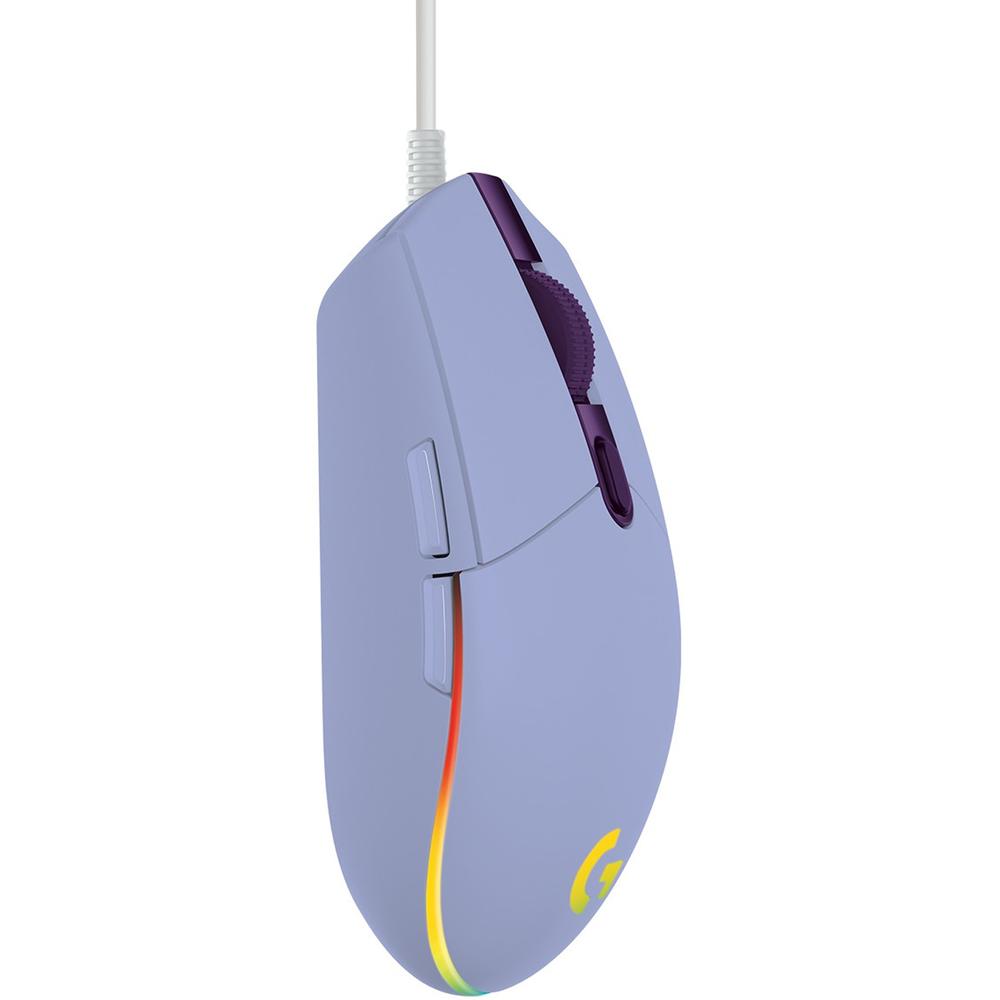 Foto 4 | Mouse Gamer Logitech G203 Púrpura RGB Lightsync 8000 Dpi 6 Botones