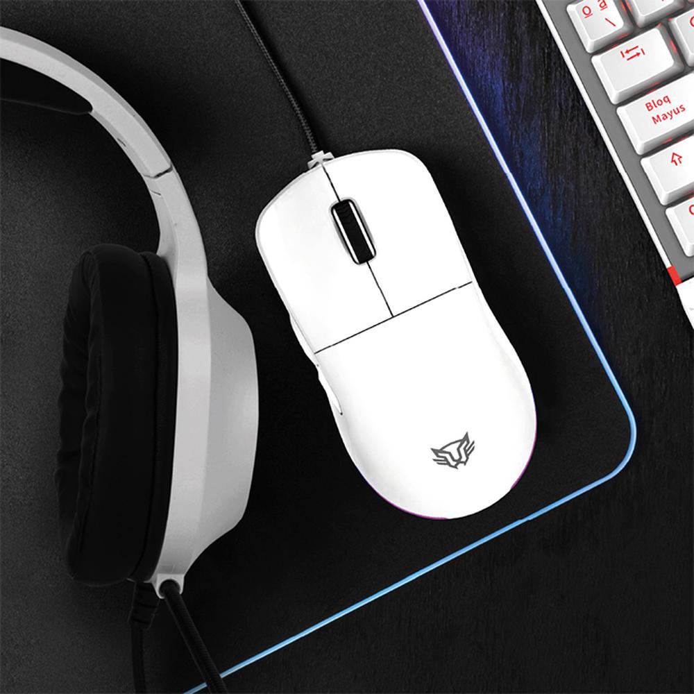 Foto 6 pulgar | Mouse Gamer Balam Rush Speeder Evo Mg939 12800dpi 6 Botones Alambrico Br-936897 Color Blanco