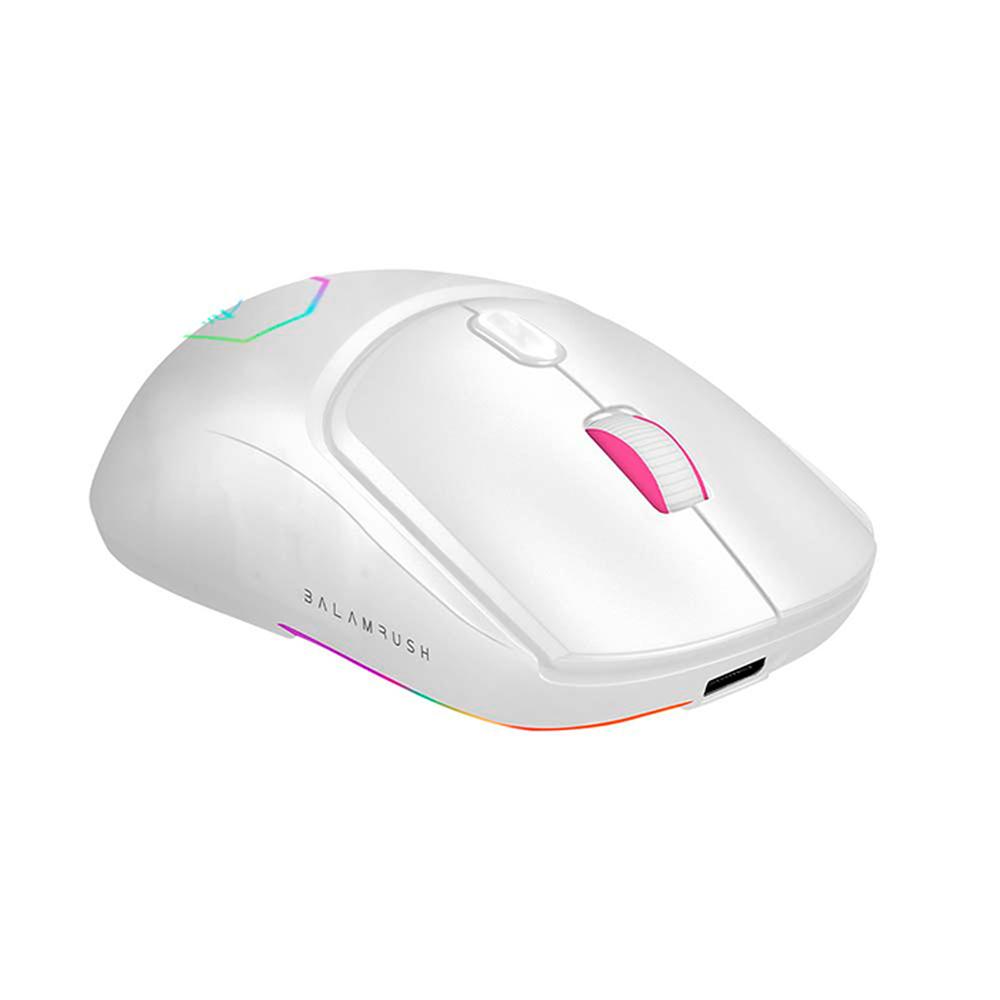 Foto 2 pulgar | Mouse Gamer Balam Rush Speeder Match Mg959 10000dpi Alambrico Br-936835 Color Blanco