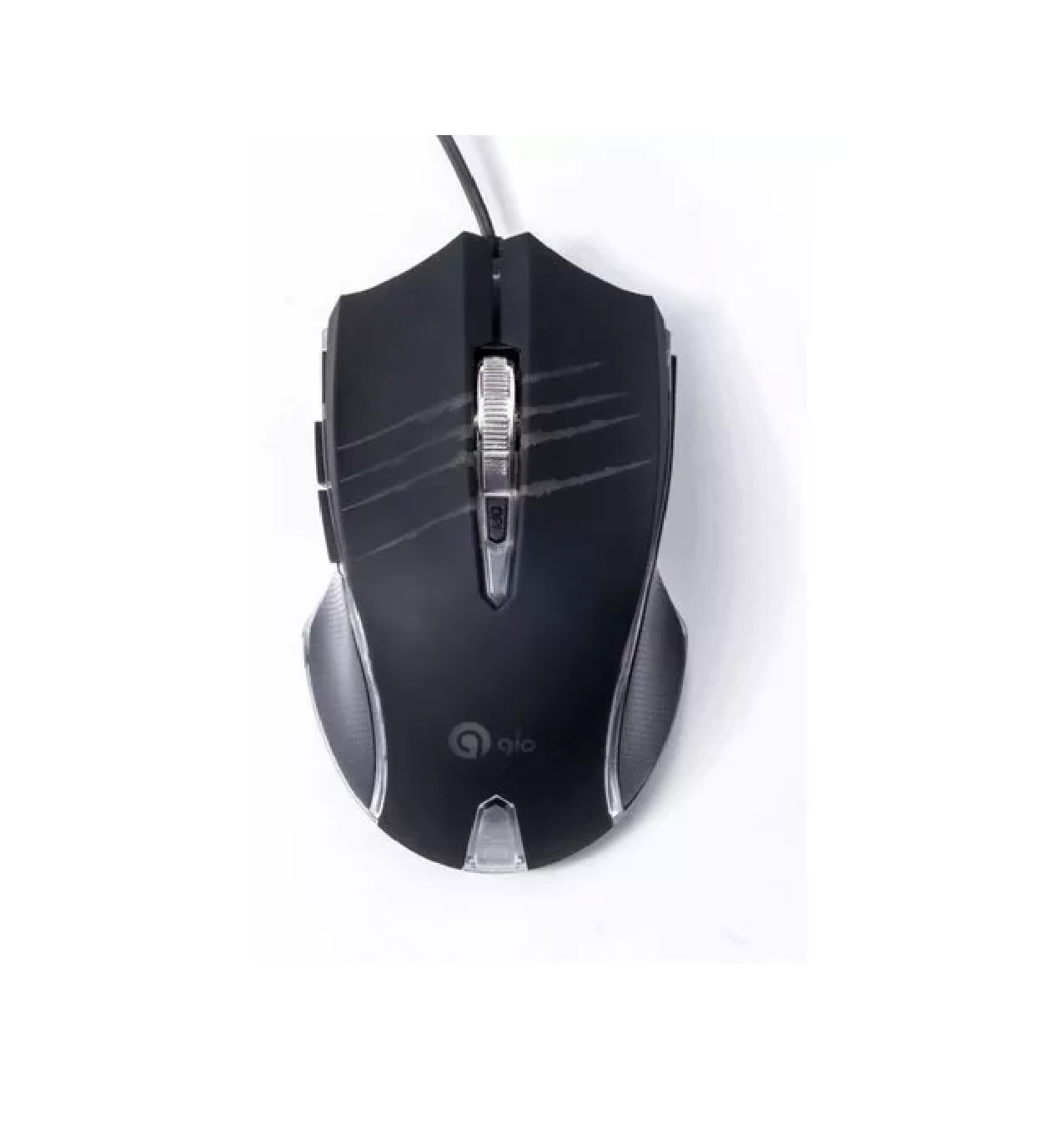 Mouse Alámbrico Belug color Negro