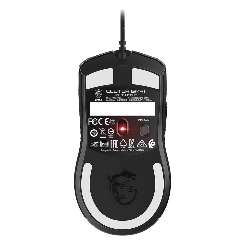 Foto 7 pulgar | Mouse Gamer Msi Clutch Gm41 Lightweight V2 16000dpi 6 Botones Usb Rgb