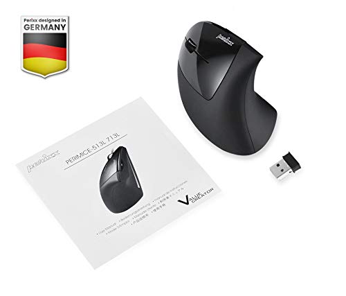 Foto 8 pulgar | Venta Internacional - Mouse Vertical Ergonómico Inalámbrico para Zurdos Perixx