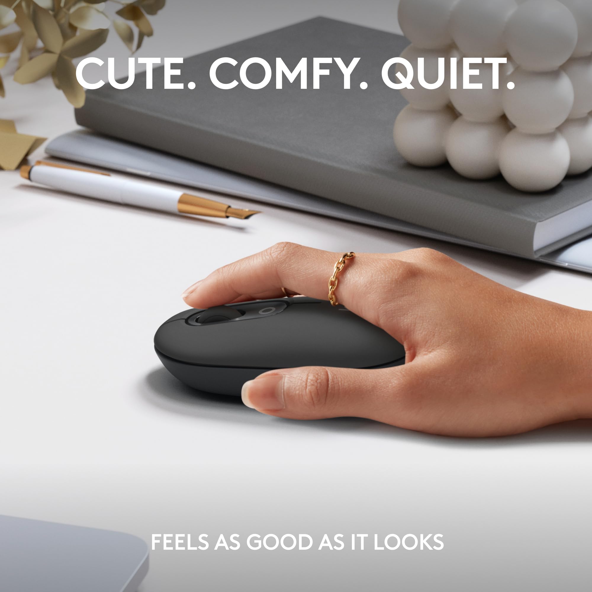 Foto 4 | Venta Internacional - Ratón Inalámbrico Logitech Pop Graphite Con Emojis Personalizables