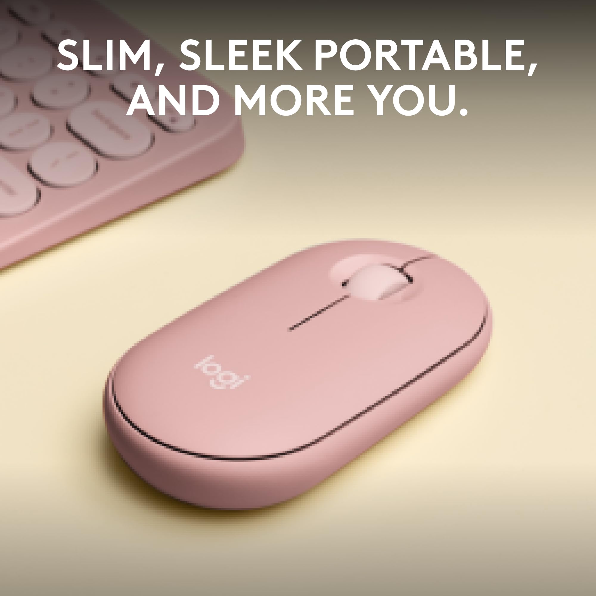 Foto 2 | Venta Internacional - Ratón Logitech Pebble 2 M350s Slim Bluetooth Inalámbrico