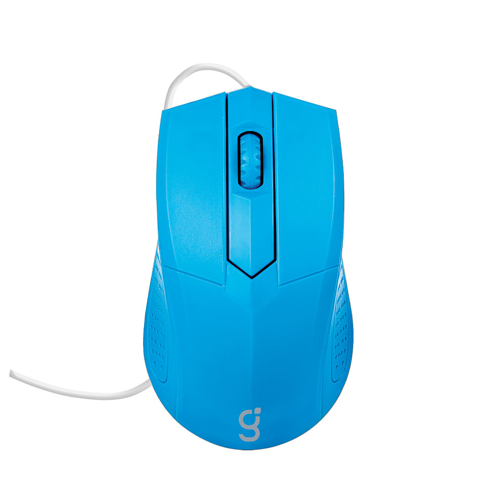 Mouse Alámbrico Greenleaf Azul