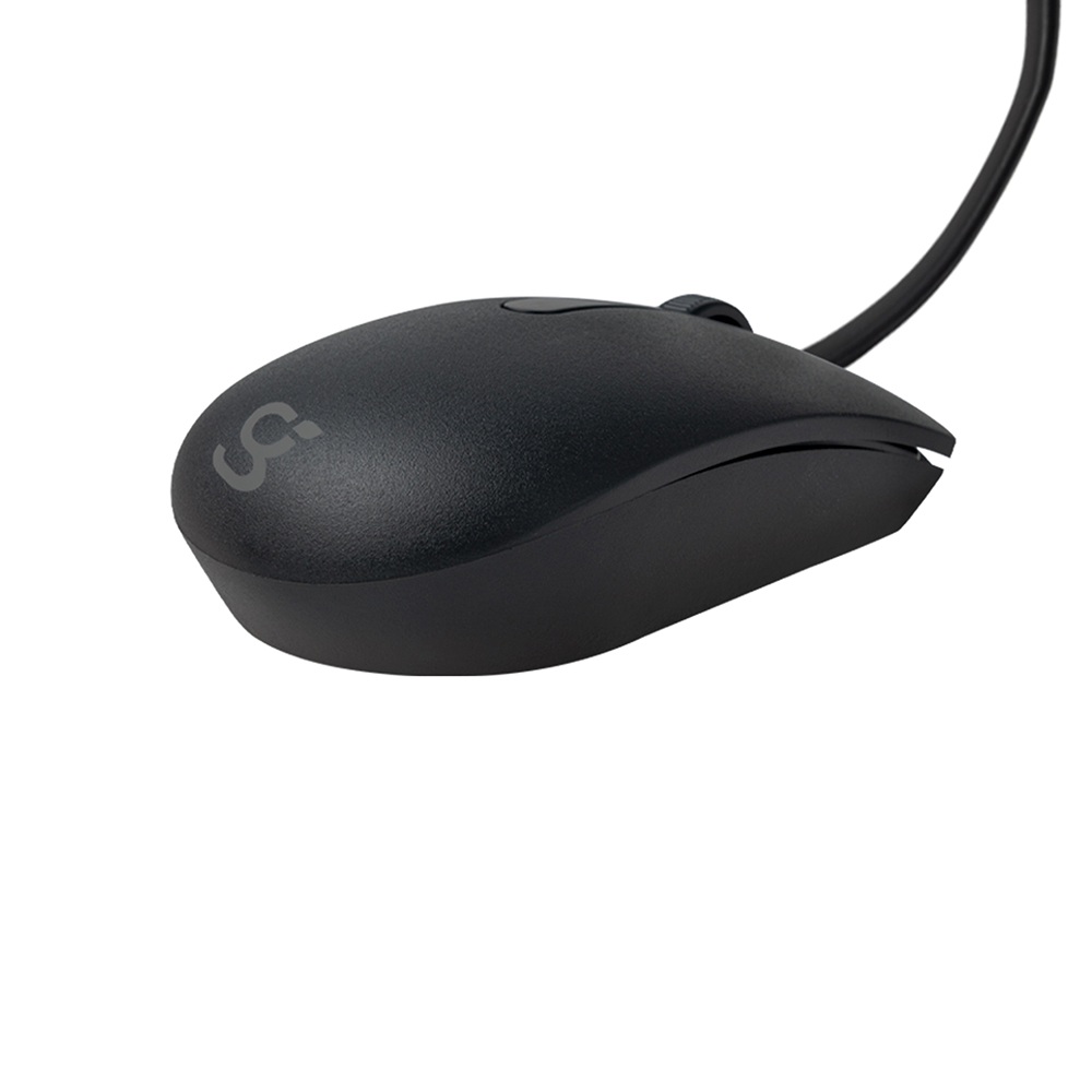 Foto 4 | Mouse Alámbrico Greenleaf Negro