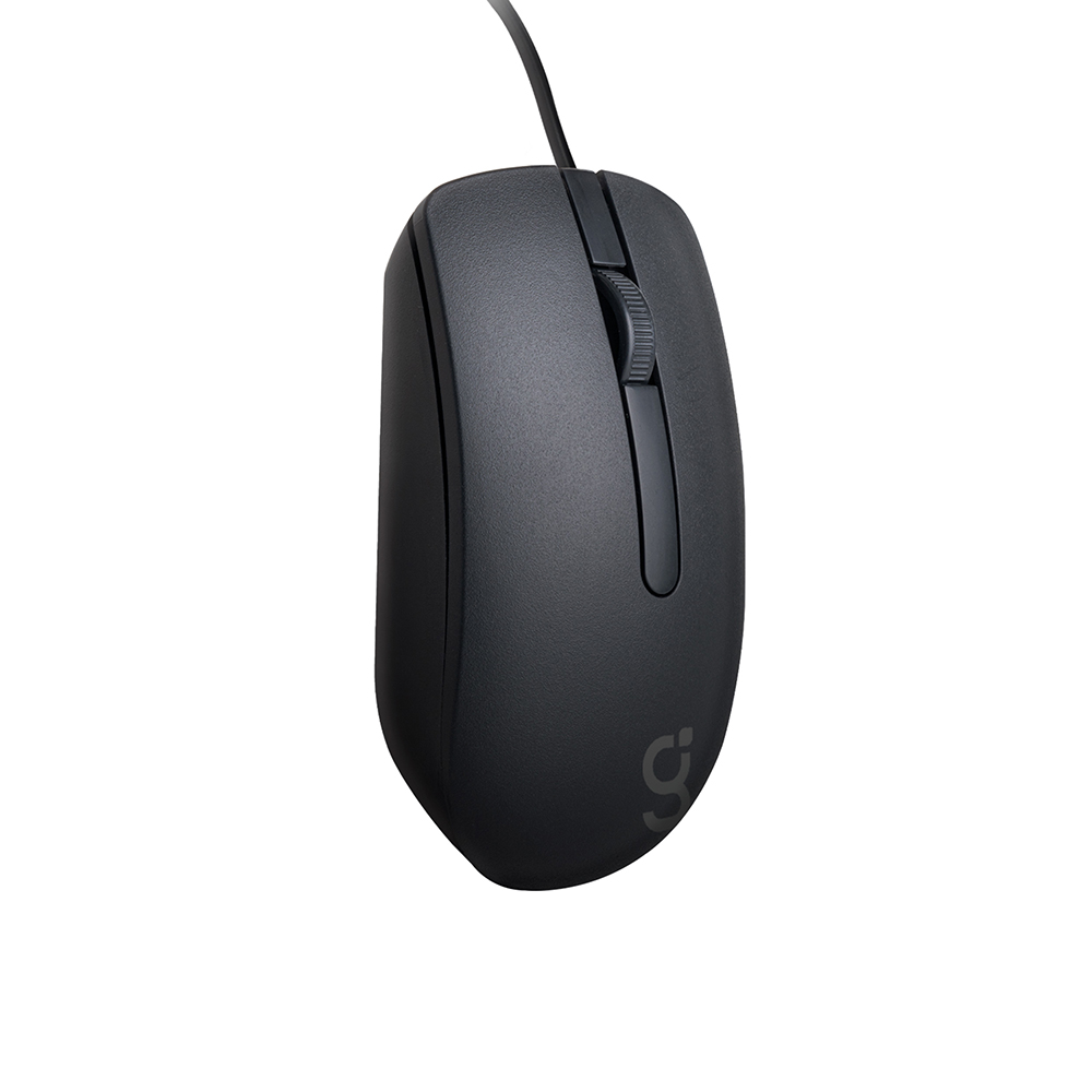 Foto 5 | Mouse Alámbrico Greenleaf Negro