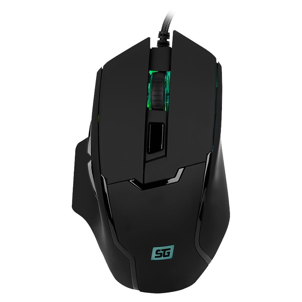 Mouse Gamer Vorago USB RGB 6400DPI 6 Botones Personalizables