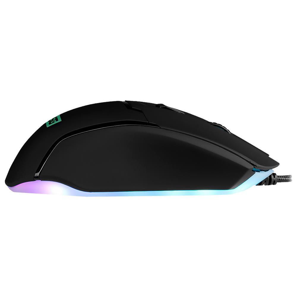 Foto 5 pulgar | Mouse Gamer Vorago USB RGB 6400DPI 6 Botones Personalizables