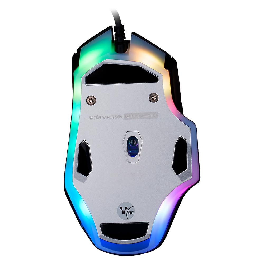 Foto 7 pulgar | Mouse Gamer Vorago USB RGB 6400DPI 6 Botones Personalizables