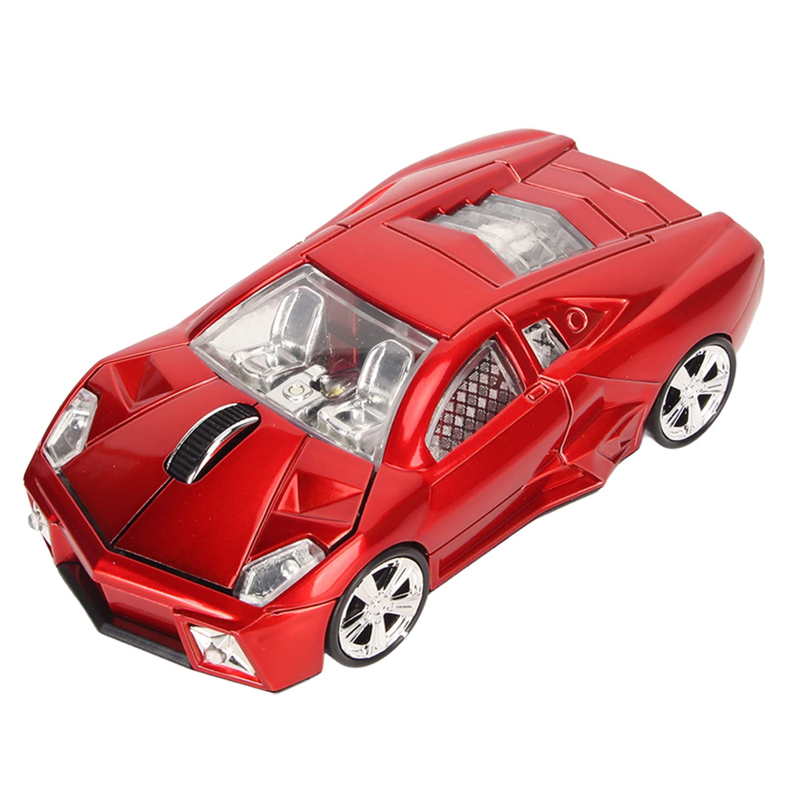 Foto 5 | Ratón Inalámbrico Para Computadora Ashata Sport Car 1600dpi Con Led - Venta Internacional.