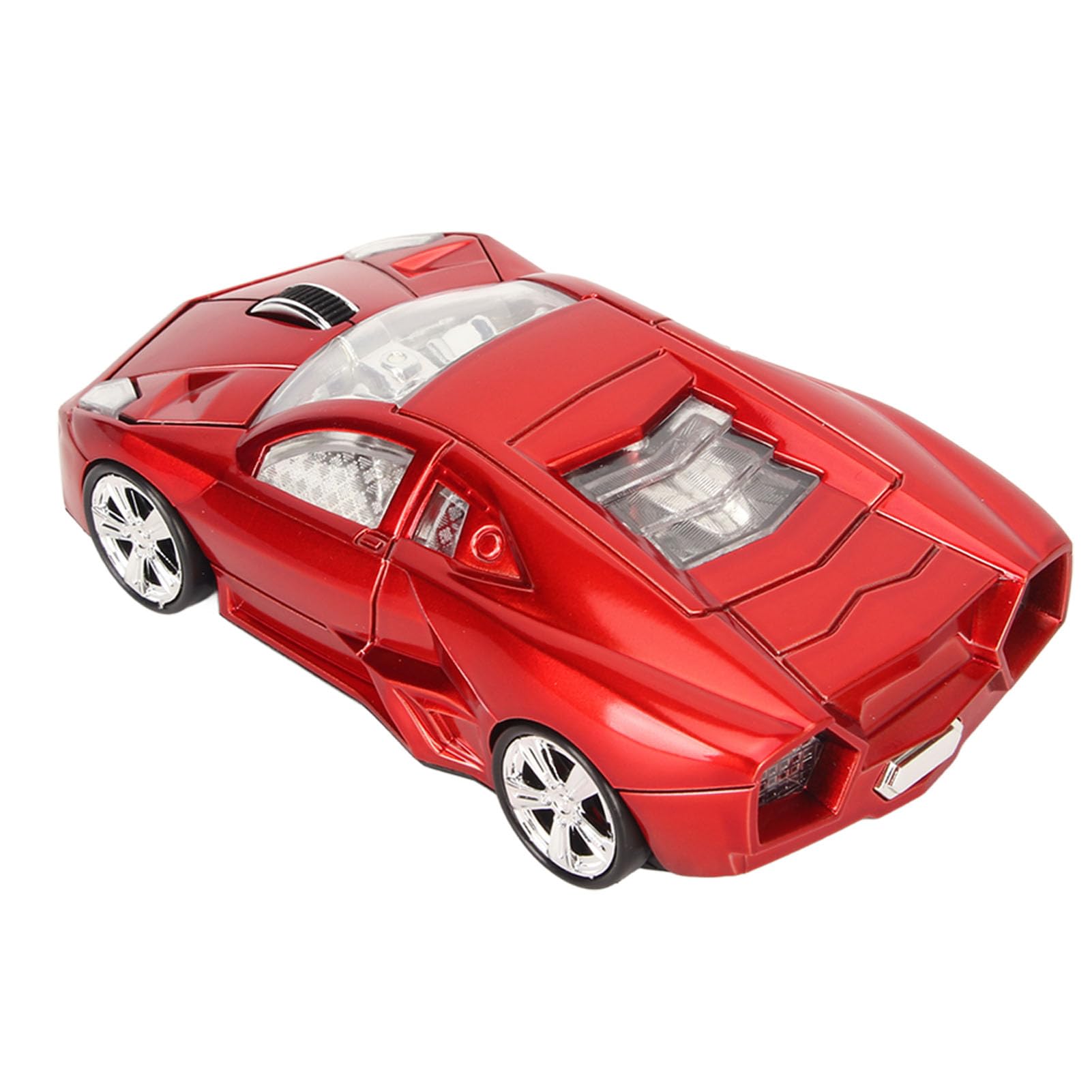 Foto 7 pulgar | Ratón Inalámbrico Para Computadora Ashata Sport Car 1600dpi Con Led - Venta Internacional.