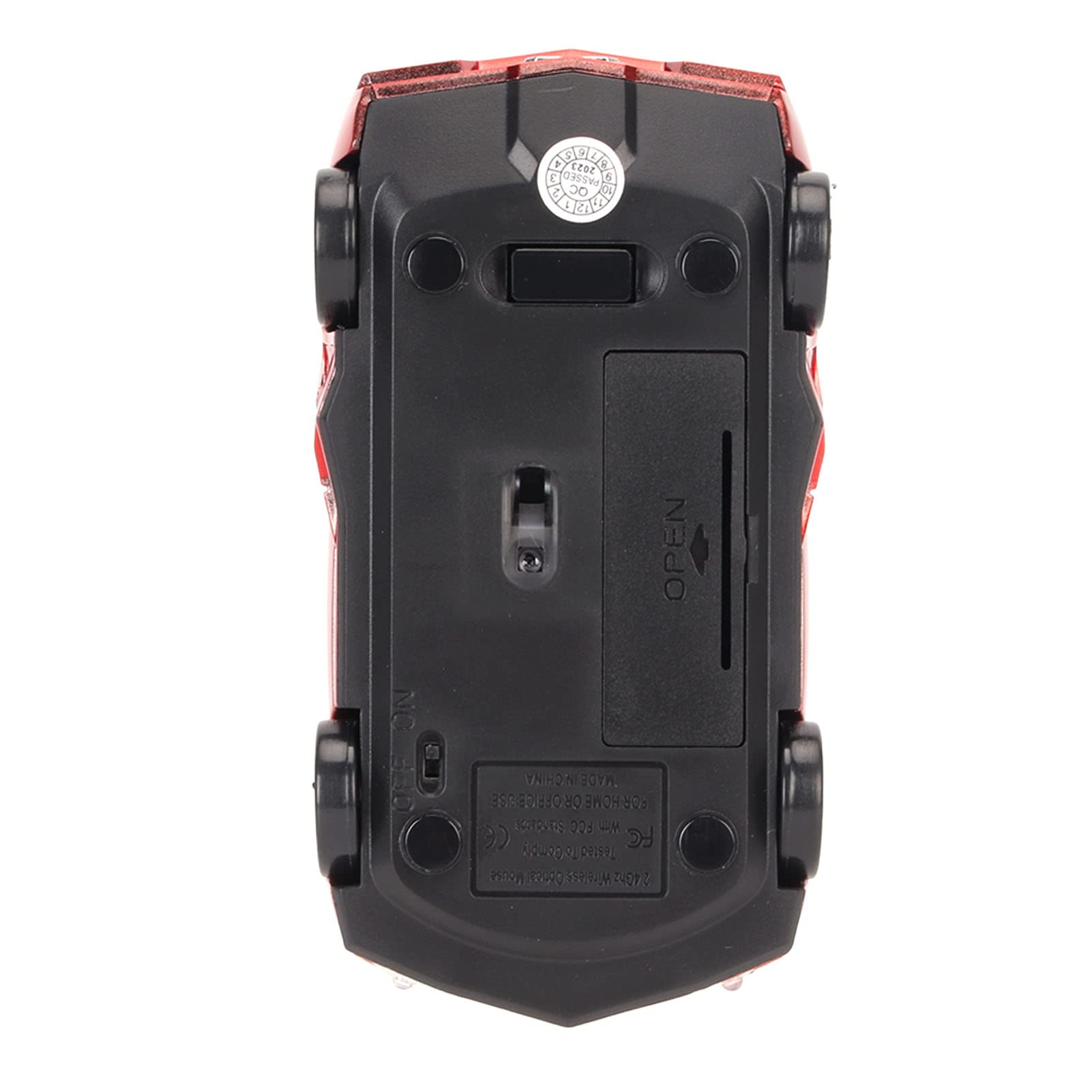 Foto 7 | Ratón Inalámbrico Para Computadora Ashata Sport Car 1600dpi Con Led - Venta Internacional.