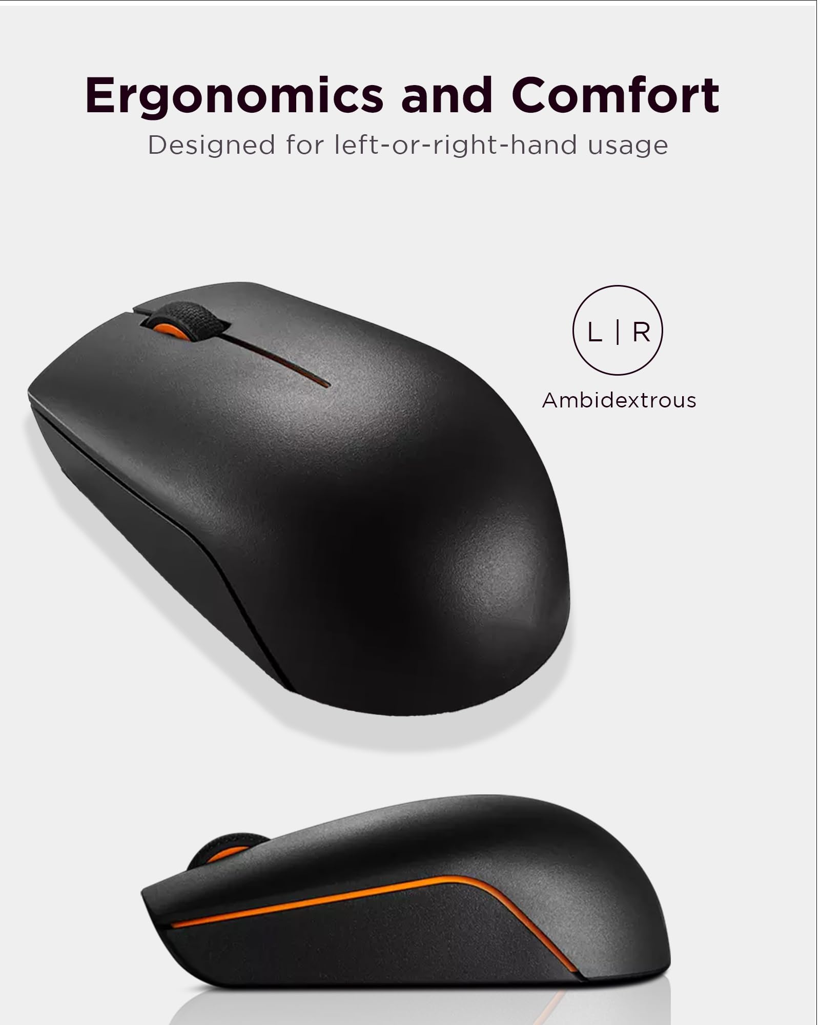 Foto 4 pulgar | Ratón Inalámbrico Lenovo 300 para Pc Portátil con Windows - Venta Internacional