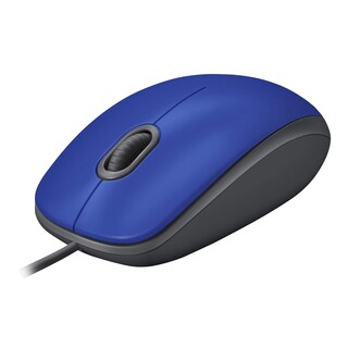 Foto 1 | Ratón Logitech M110 Con Cable Usb Y Botones Silenciosos, Color Azul - Venta Internacional.
