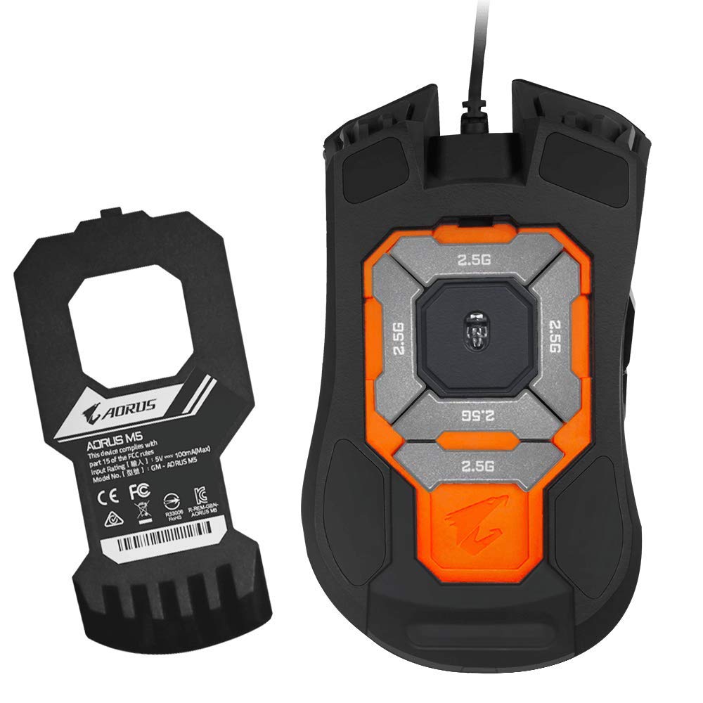 Foto 8 pulgar | Ratón Gaming Gigabyte Aorus Gm-aorus M5 Rgb 16000 Dpi Negro - Venta Internacional.