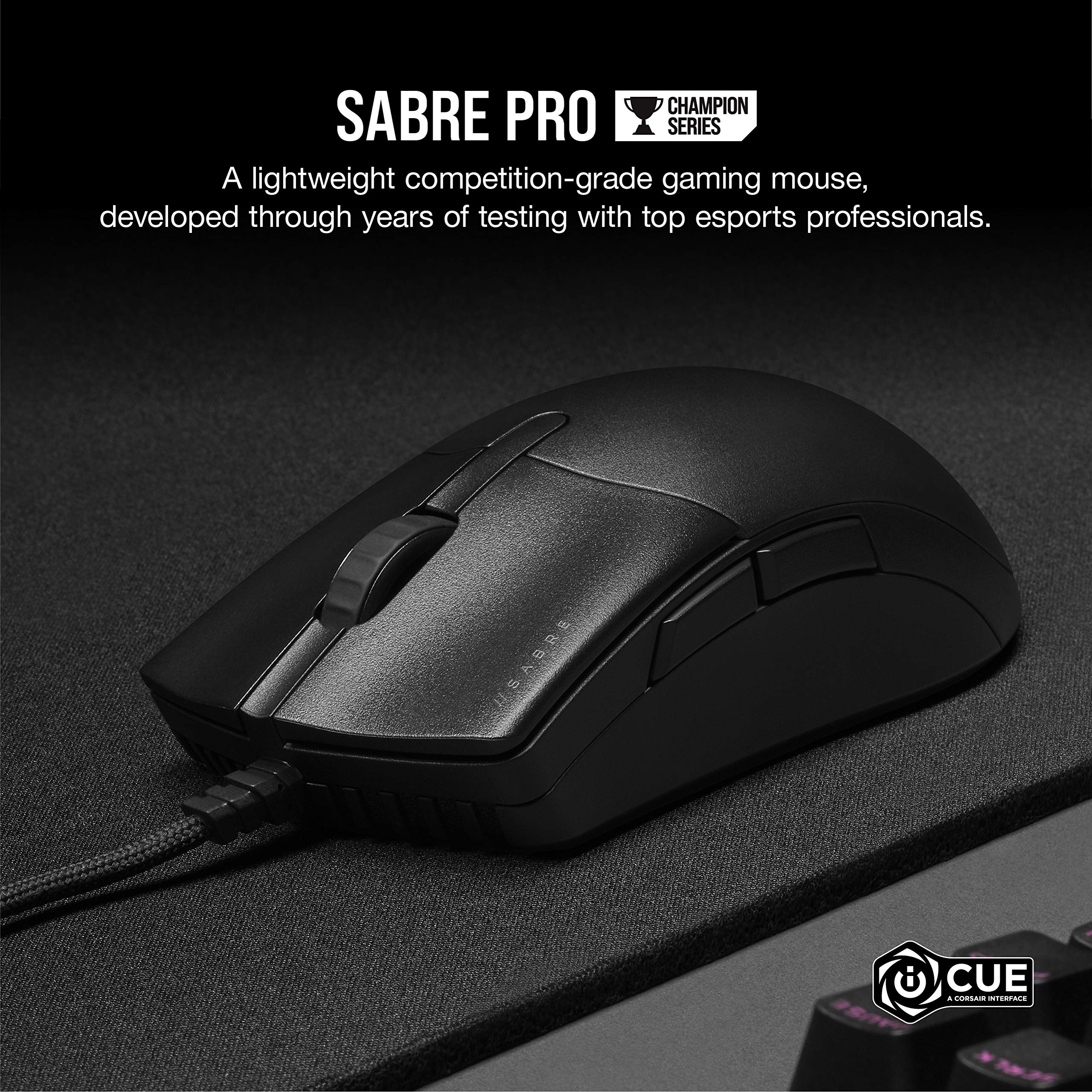Foto 3 pulgar | Ratón Para Juegos Corsair Sabre Pro Champion Series 69g - Venta Internacional.