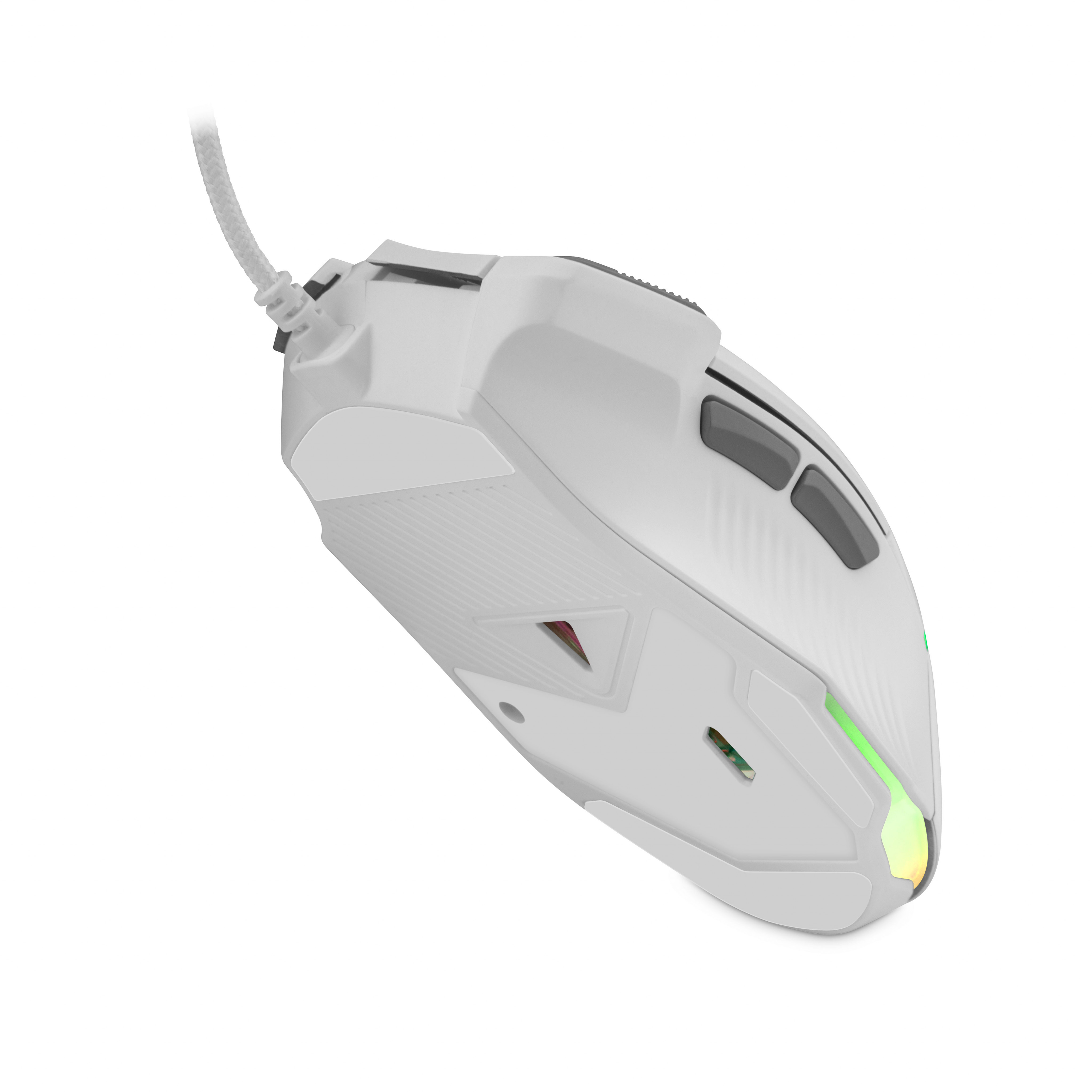 Foto 6 pulgar | Mouse Gamer Getttech Gpm-rgbwr-g1-wh, Iluminación Rgb, 7200 Dpi Ajustable 8 Botones Personalizables Alámbrico