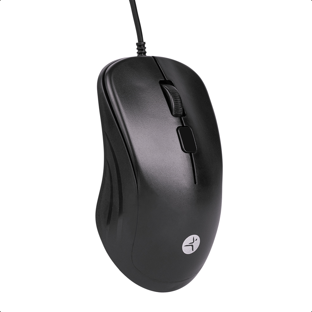 Foto 4 pulgar | Mouse Alámbrico Con Sensor Infrarrojo Y Dpi Ajustable Negro