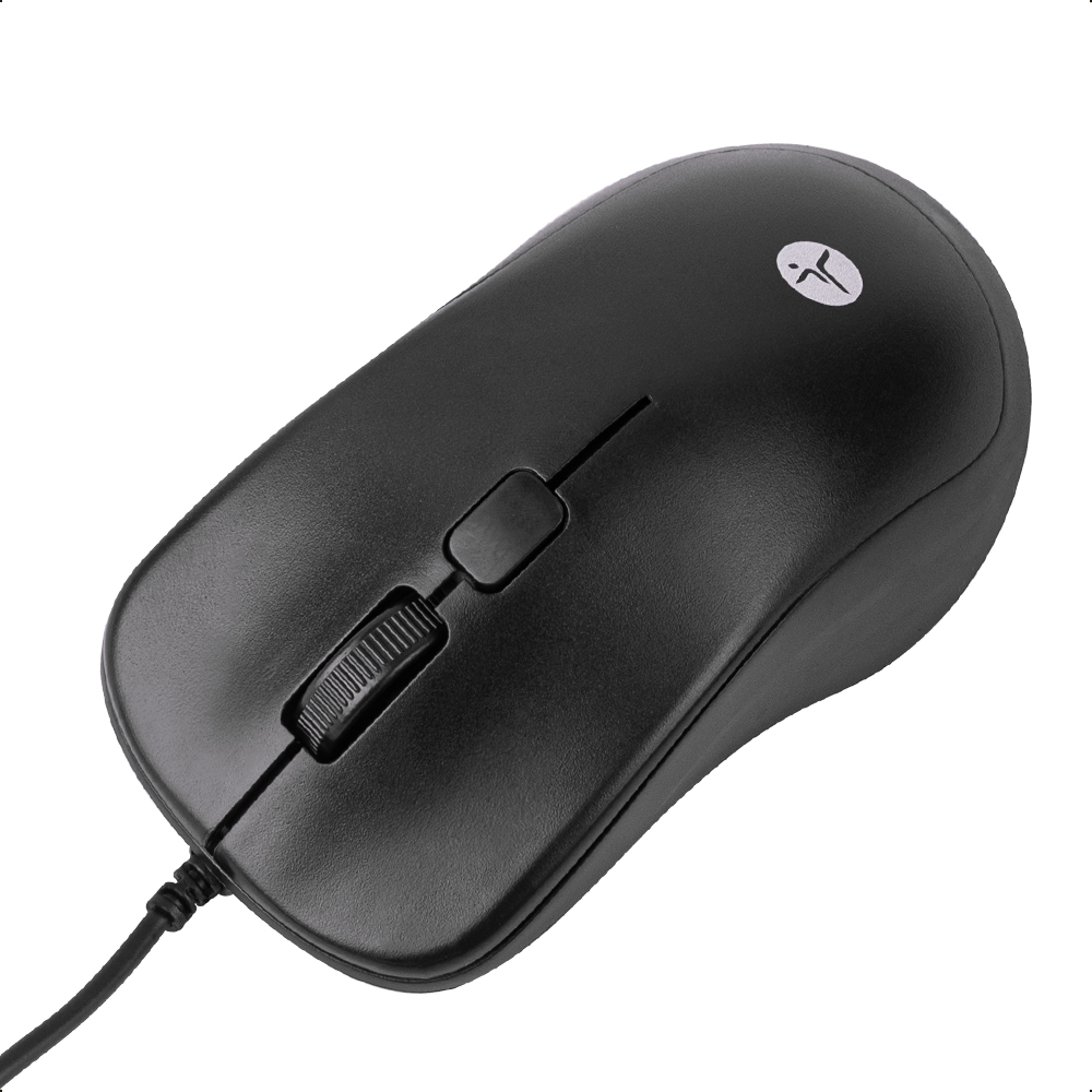 Foto 6 pulgar | Mouse Alámbrico Con Sensor Infrarrojo Y Dpi Ajustable Negro