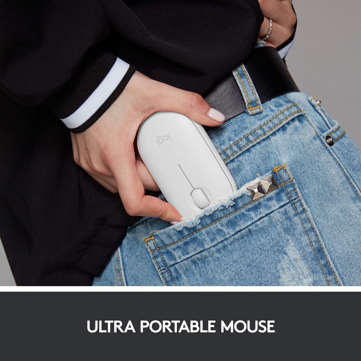 Foto 5 pulgar | Ratón Bluetooth Logitech Slim Para Mac - Blanco - Venta Internacional.