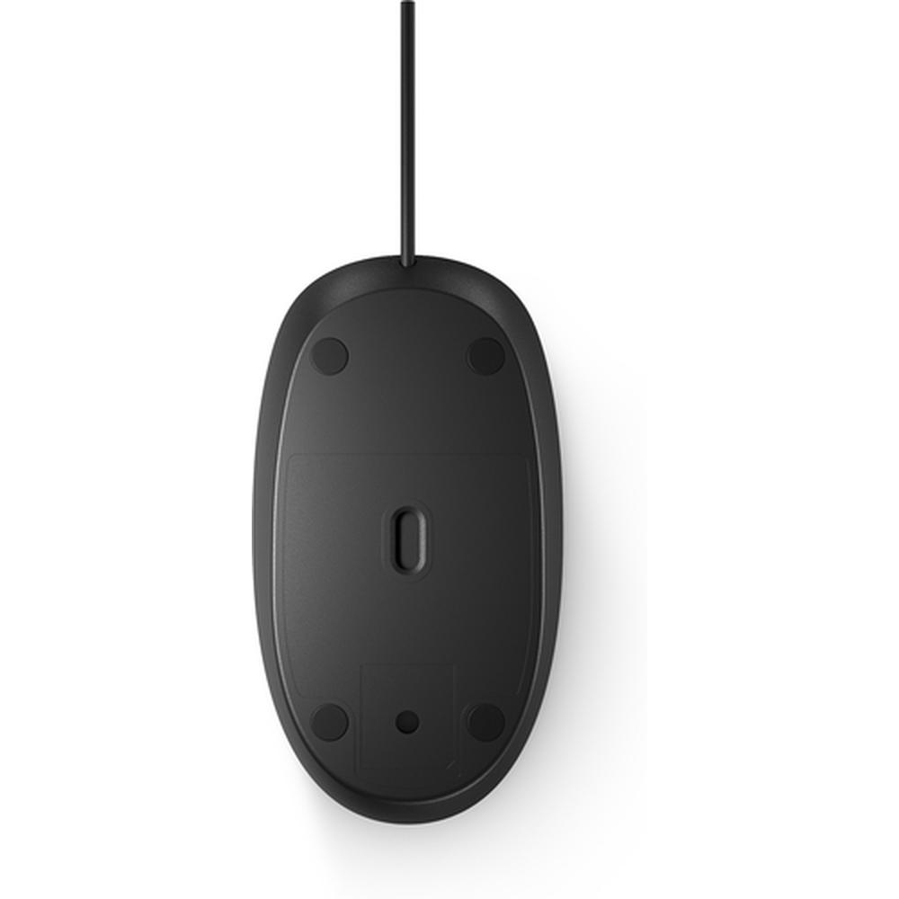 Foto 6 pulgar | Mouse Hp 125 Alámbrico, Usb, Color Negro
