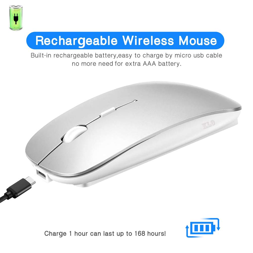 Foto 6 pulgar | Ratón Inalámbrico Para Macbook, Portátil, Portátil, Pc, Ipad - Venta Internacional.