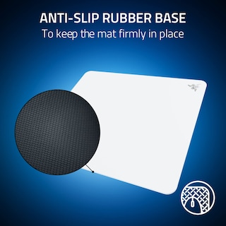 Foto 7 | Alfombrilla de Ratón Razer Atlas de Vidrio Templado Blanco - Venta Internacional