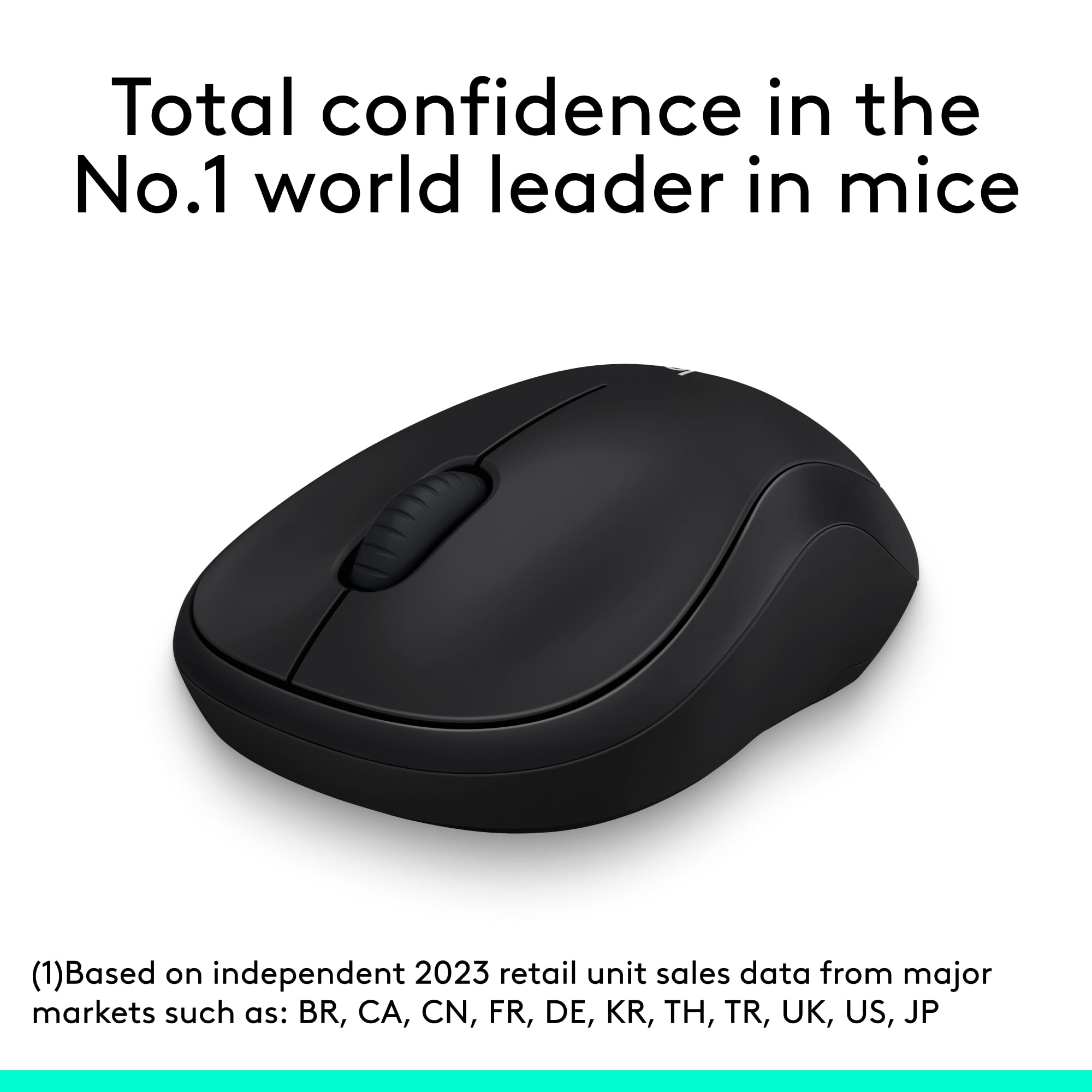 Foto 3 pulgar | Ratón Inalámbrico Logitech M185 2,4 Ghz 1000 Dpi Con Batería De 12 Meses - Venta Internacional