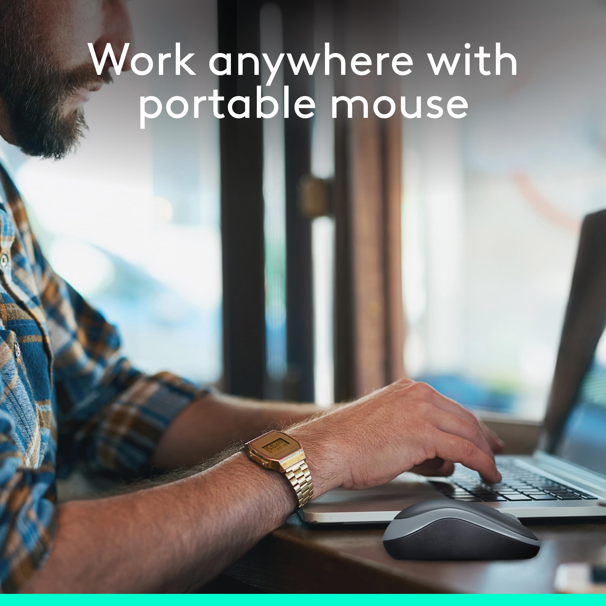 Foto 4 pulgar | Ratón Inalámbrico Logitech M185 2,4 Ghz 1000 Dpi Con Batería De 12 Meses - Venta Internacional