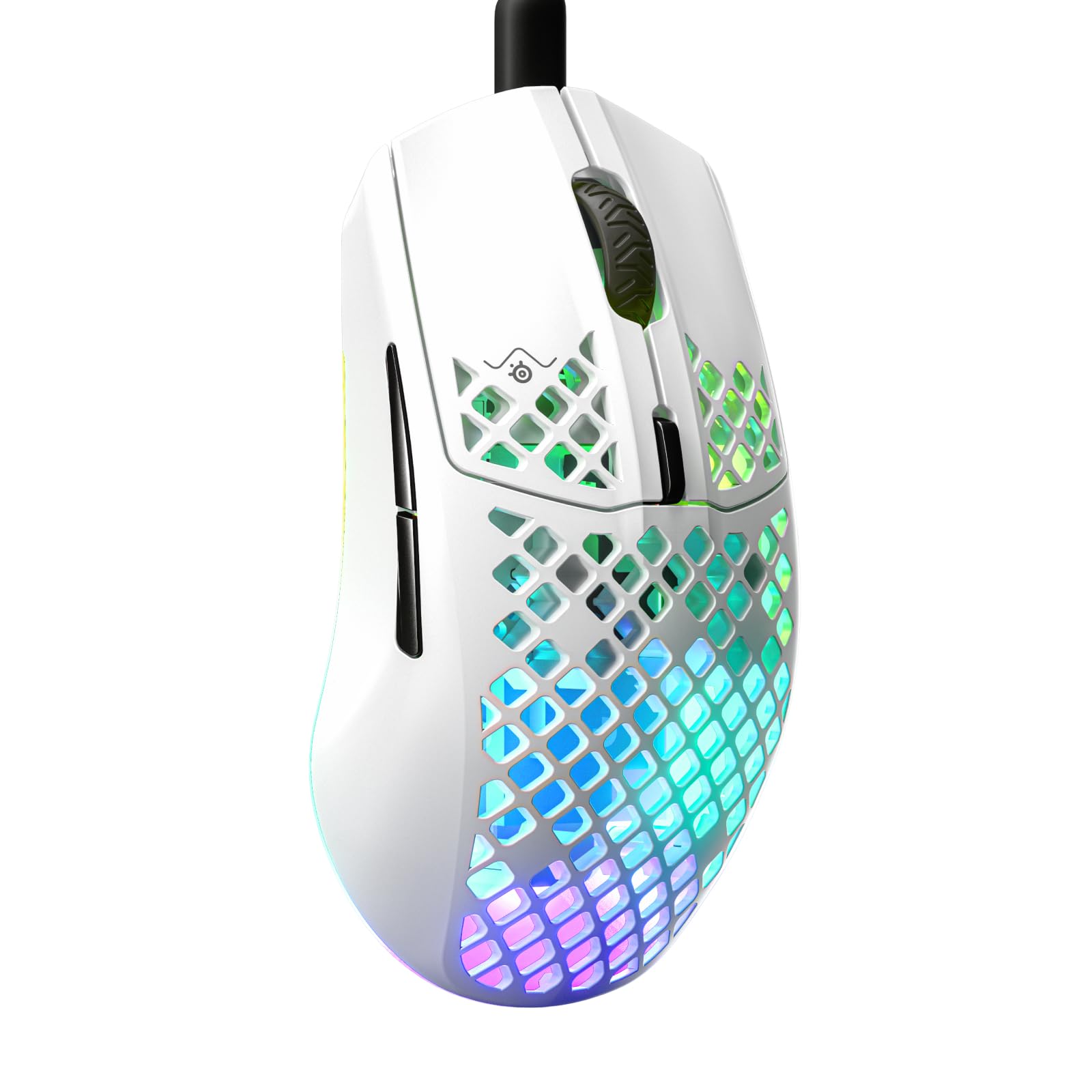 Foto 1 | Ratón para Juegos Steelseries Aerox 3 Holey RGB 8.500 DPI Snow - Venta Internacional