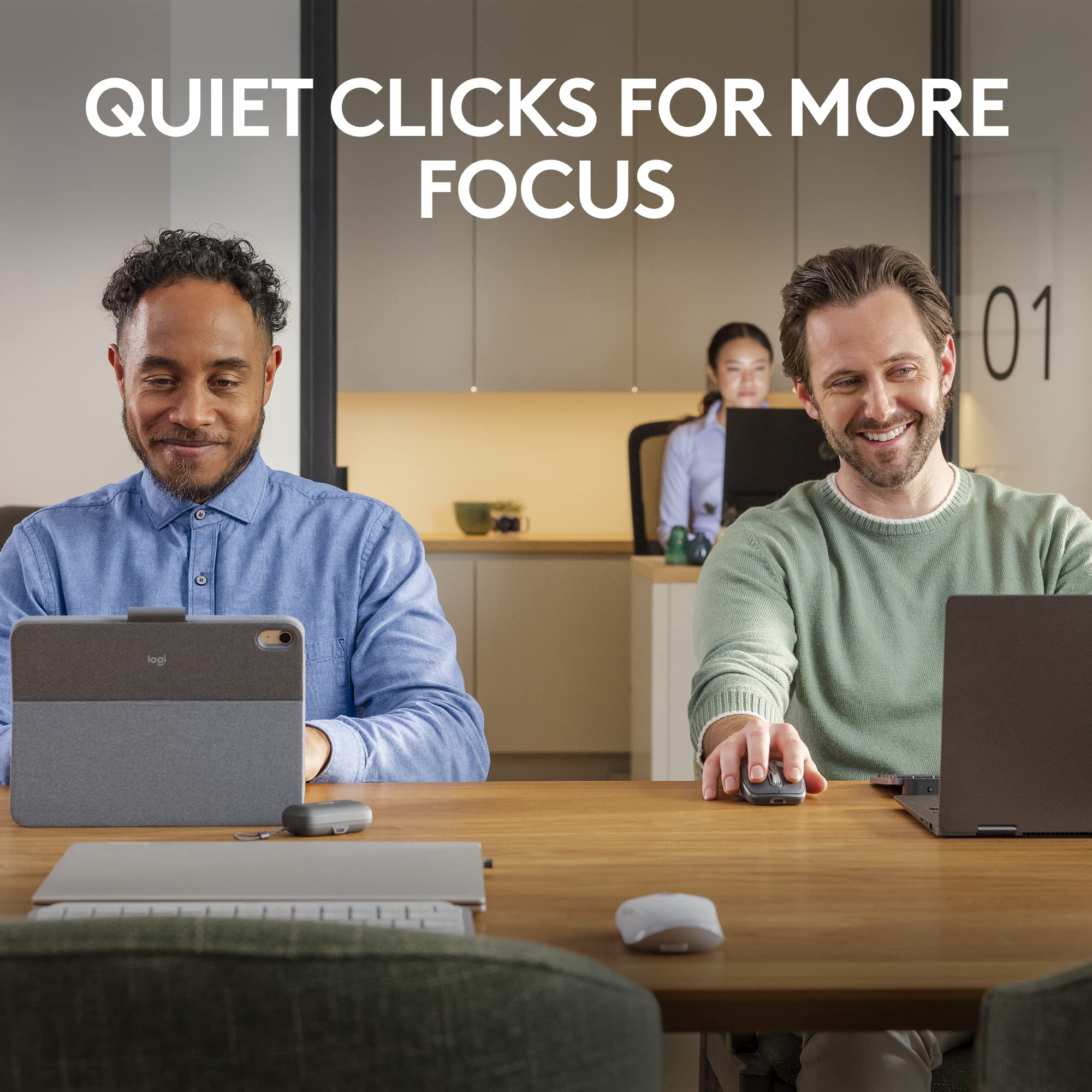 Foto 4 pulgar | Ratón Inalámbrico Logitech Mx Anywhere 3s 8k Dpi Gris Pálido - Venta Internacional.
