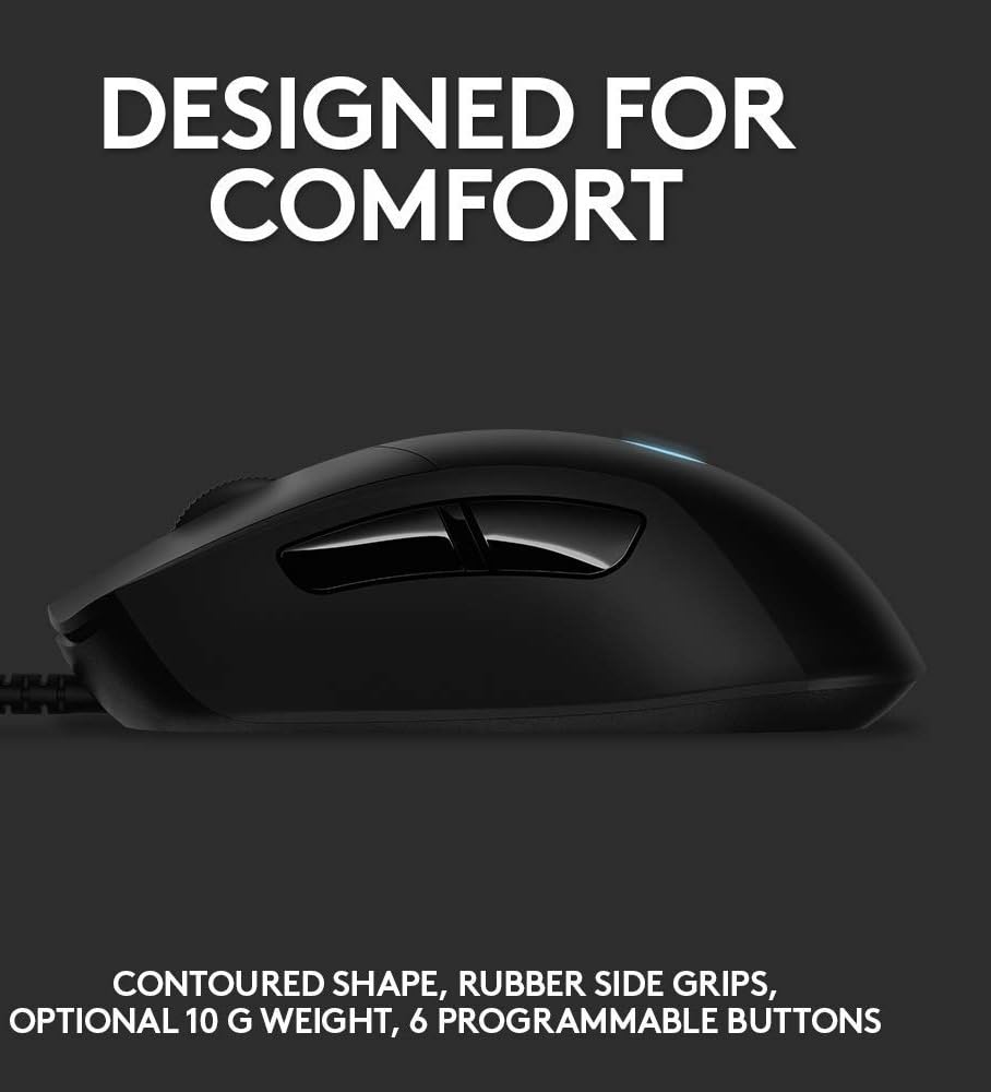 Foto 6 pulgar | Ratón Para Juegos Logitech G403 Hero 25k 87g+10g Negro - Venta Internacional.