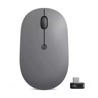 Foto 1 | Mouse Inalámbrico Lenovo Gris-Venta Internacional