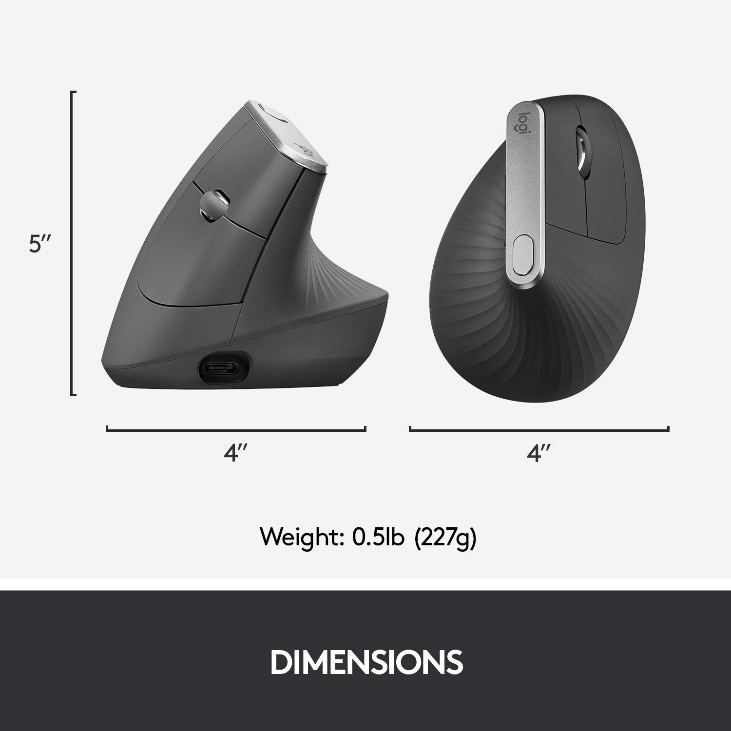 Foto 8 pulgar | Ratón Inalámbrico Logitech Mx De Diseño Ergonómico Vertical - Venta Internacional.
