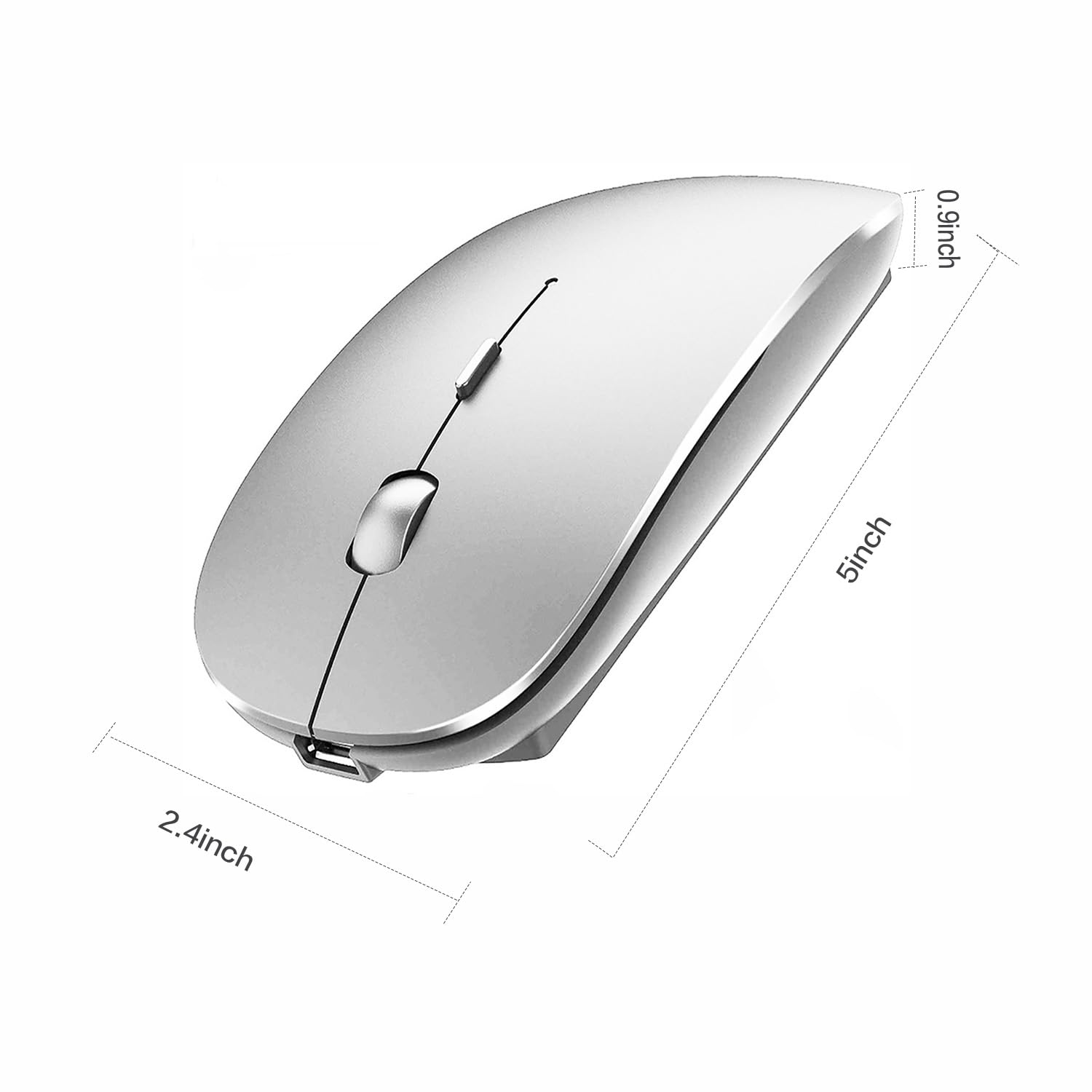 Foto 4 | Mouse Inalámbrico Peibo Recargable-Venta Internacional